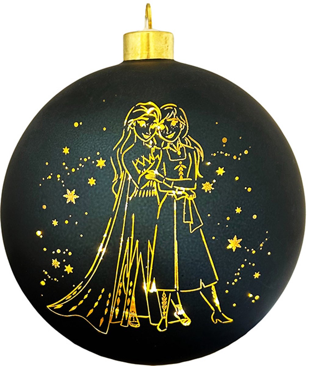 Disney verlichte kerstbal Frozen - 15 cm