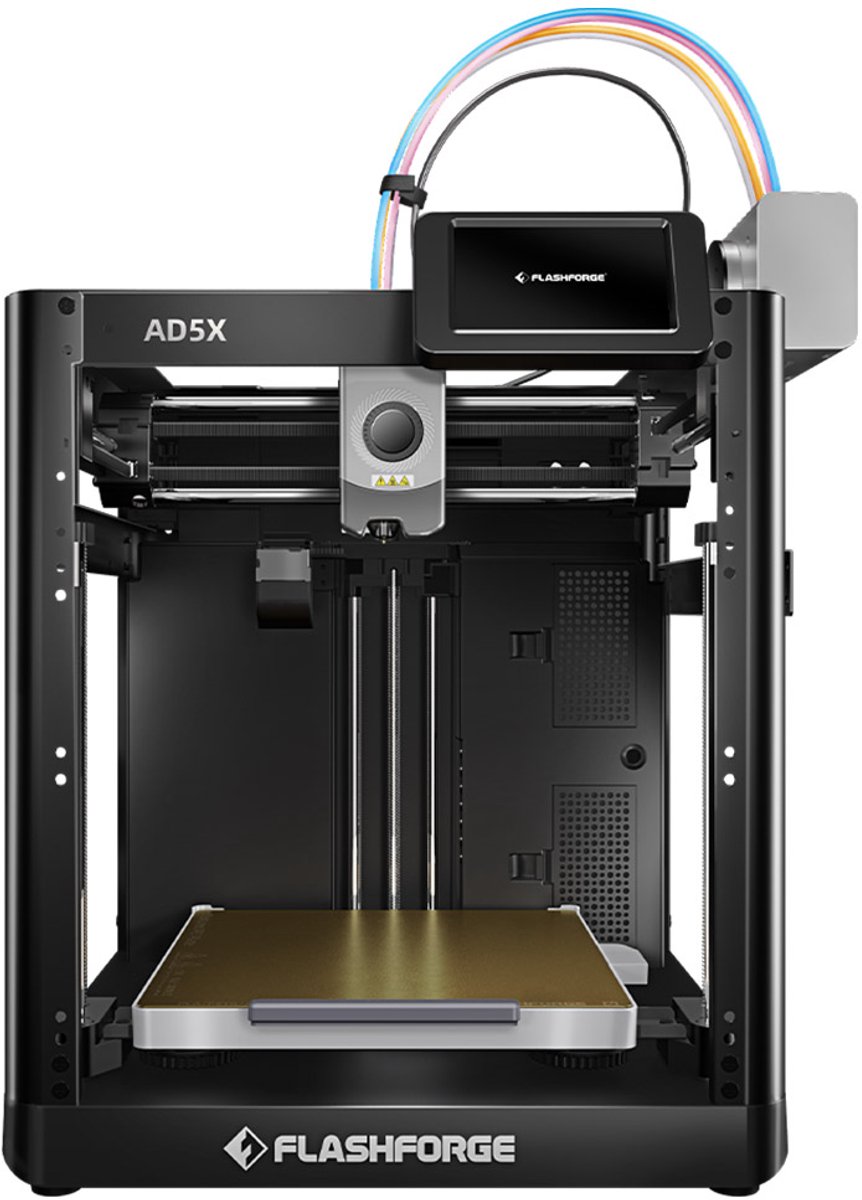 Flashforge Adventurer 5X High-Speed Multi-Color 3D Printer Touchscreen - Intelligent Filament Systeem - 4 Spoelen - 600mm/s – CoreXY – 220×220×220mm – WiFi — afbeelding 5