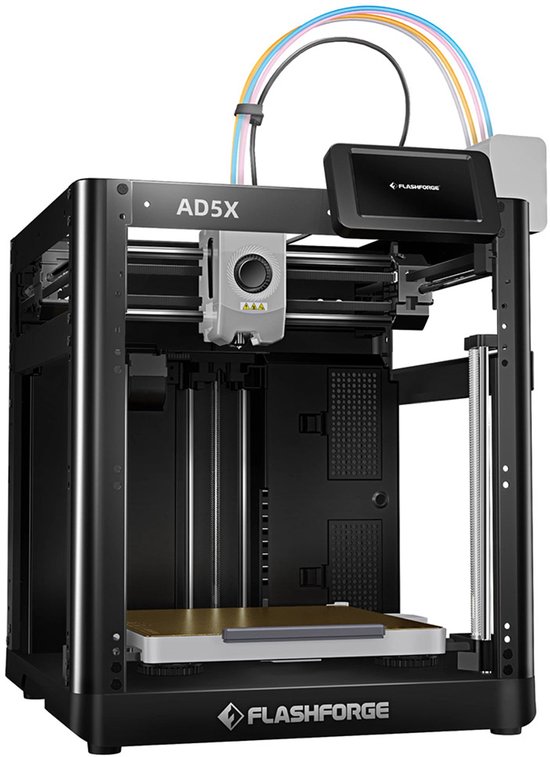 Flashforge AD5X 3D-printer, slim afdrukken in meerdere kleuren, maximale snelheid 600 mm/s, 220*220*220 mm - EU-stekker