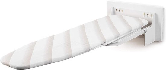 Planche à Repasser Pliable Murale Rotation 180° - Compacte Avec Housse Résistante Chaleur Planche Repasser Pour Petit Espace