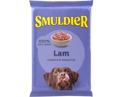 Smuldier Lam 400g | 24 st. | compleet | diepvries hondenvoer | vers vlees