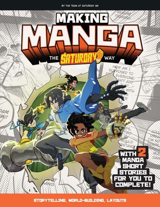 Saturday AM / How To - Making Manga - cover