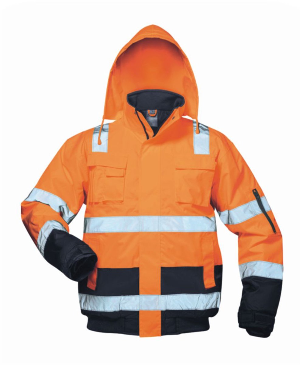 SAFESTYLE kleding Opvallend pilotenjack Jonas oranje