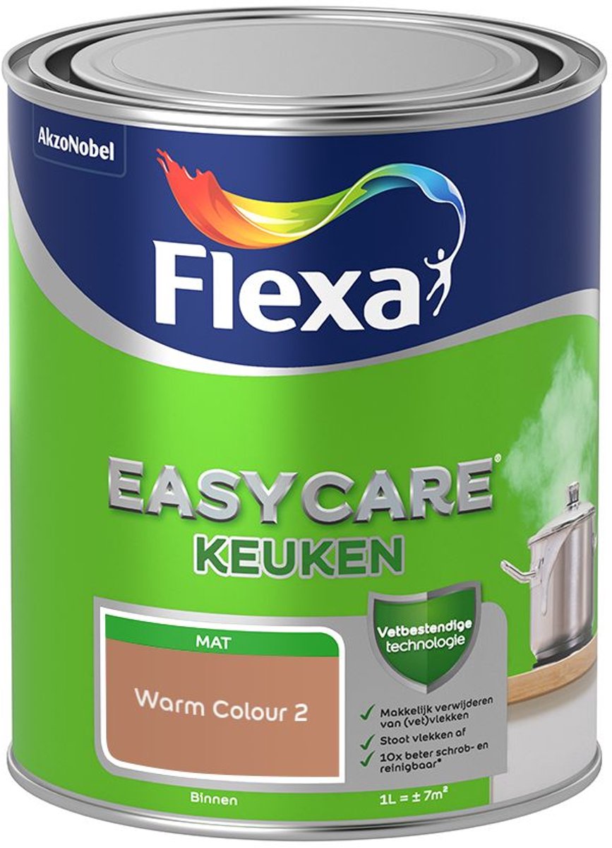 Flexa - Easycare Keuken - Warm Colour 2 - Mengverf - 1 L