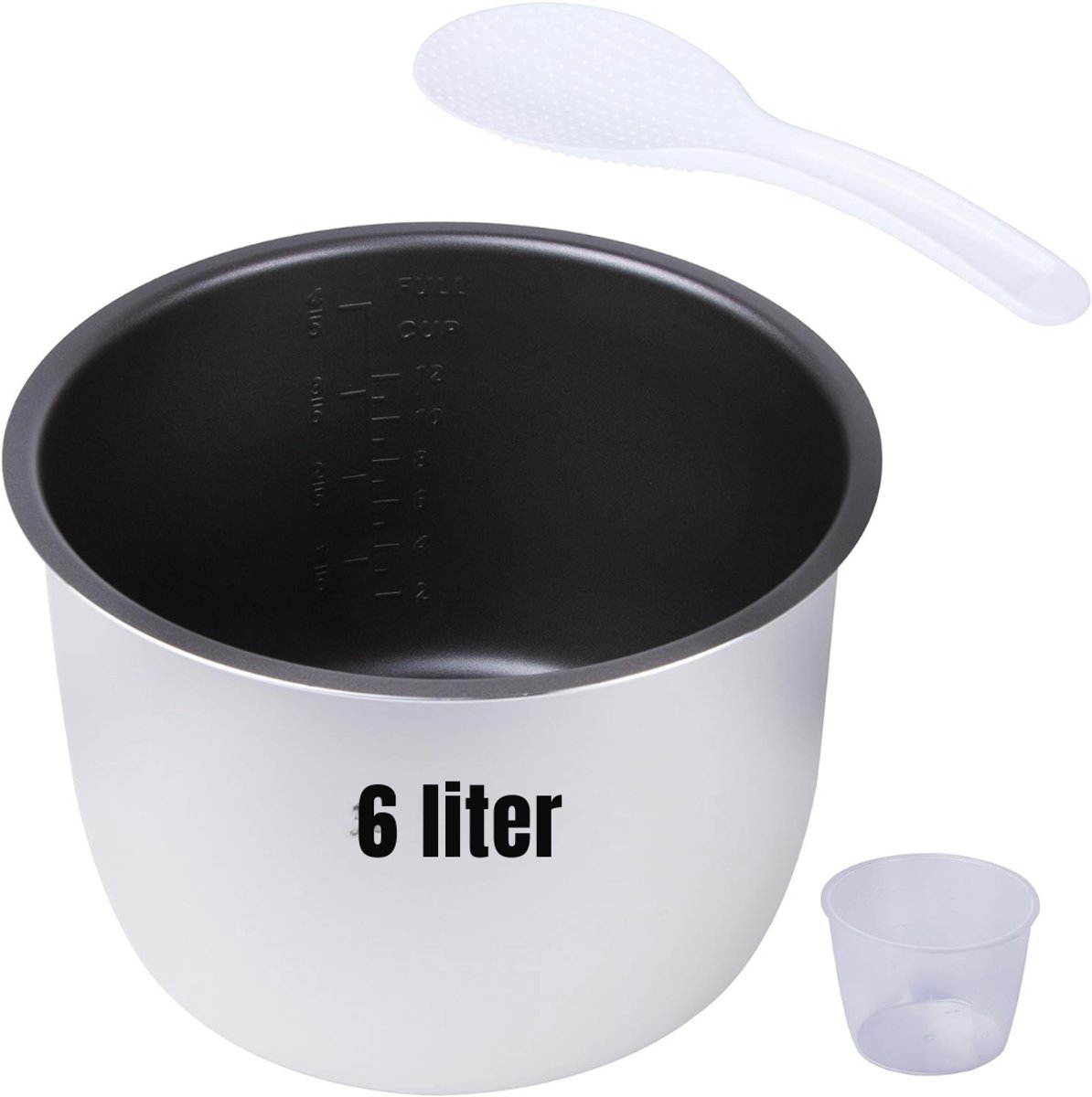 SCH® Multicooker - Multicookers - Zilver - 31cm x 35cm x 34cm – foto 5