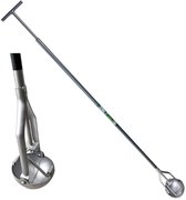 Synx Tools Putschep Rond 13 CM- schep - rioolschep - Totale lengte 153cm - Tuin