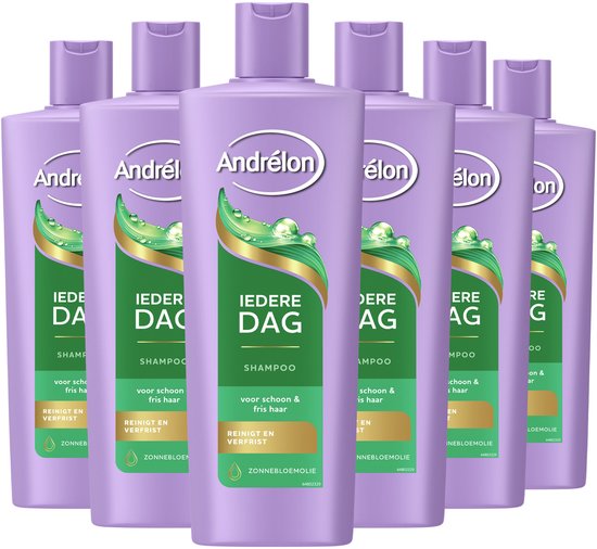 Andrélon - Shampoo - Iedere Dag - 6 x 400 ml