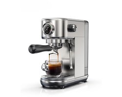 Benelux Select Espressomachine – Espresso Machine – Espresso Apparaat – Pre-infusie – 1,3L tank - 4.2kg - 29 x 22 x 31 cm