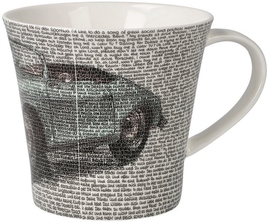 Goebel - Saxa | Koffie / Thee Mok Porsche 356 Green | Beker - porselein - 350ml - 2 stuks