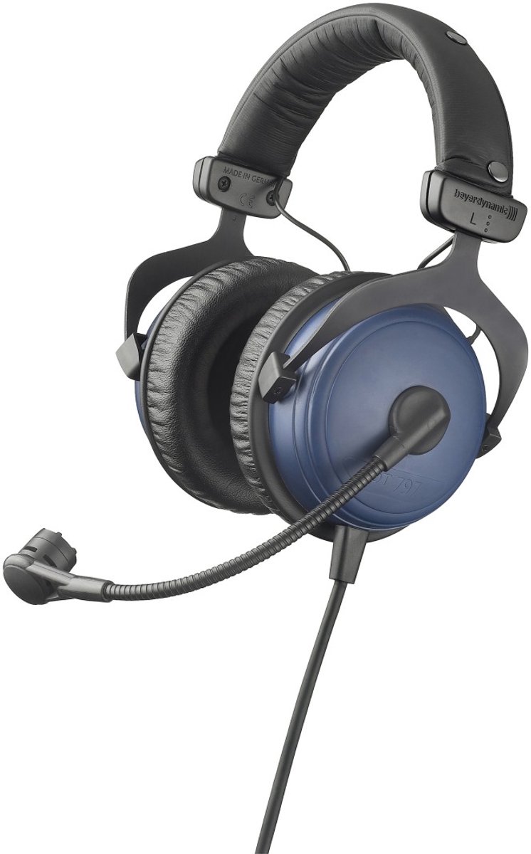BEYERDYNAMIC DT 797 PV - Moderation Headset - 250Ohm - Condensor mic - Blauw