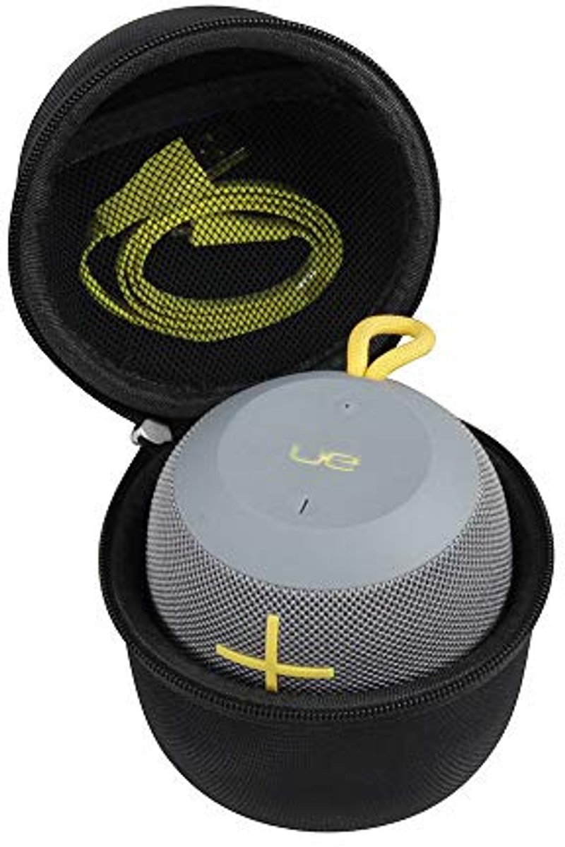 Harde EVA Reisstijl Zwart Hoesje voor Draagbare Bluetooth Speaker IPX7 Waterdicht