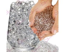 Hydrogelparels Transparant – Waterparels voor Planten, Decoratie & Geurverspreiding – orbeez balletjes – waterbeads – waterparels transparant – 53895