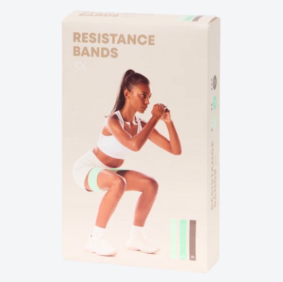 Weerstandsband 104 cm - 16 tot 40 kg - Paars