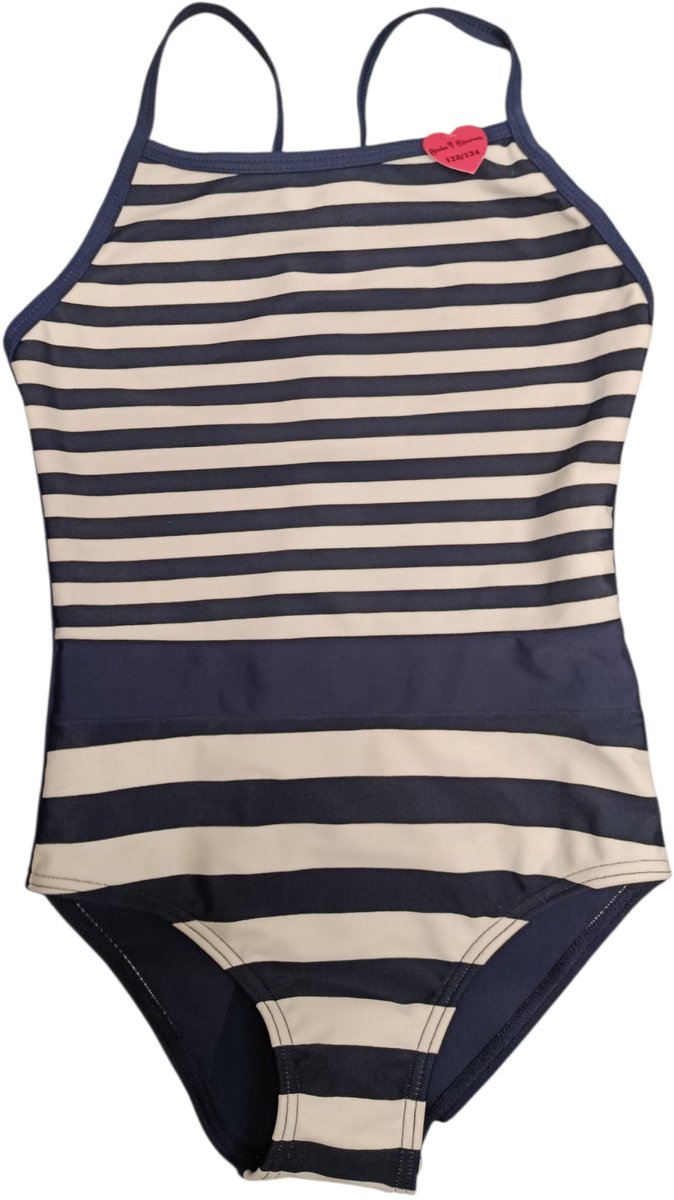 Boobs en Bloomers Badpak Bobbie - Boops en Bloomers - wit blauw