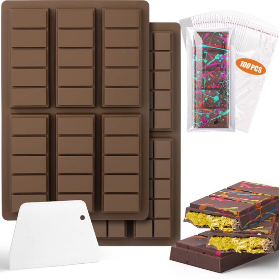1/2 * Madeleine Cake Siliconen Mal met 9 Holtes, Schelpvorm voor het Maken van Taarten, Snoepjes, Chocolade, Puddingen, enz