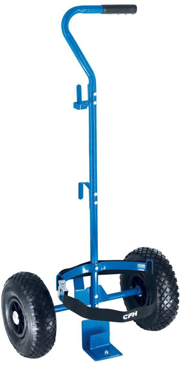 CFH Complete set PZ6500 onkruidbrander + Piezo ontsteking + DR114 regelaar + GT89 trolley van CFH — afbeelding 5