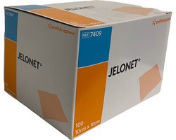 Smith&Nephew - Jelonet vetgaaskompres - 10 cm x 10 cm - 100 stuks per doos