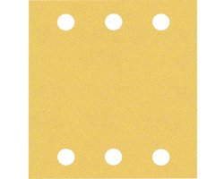 Bosch Accessories 2608901657 Schuurpapier voor vlakschuurmachine Korrelgrootte (num) 120 (l x b) 107 mm x 115 mm 50 stu