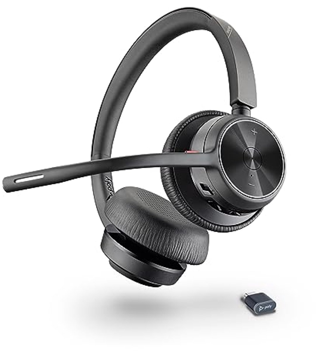 Draadloze UC headsets voor PC/Mac en mobiel - Hoofdtelefoon met Boom Mic - Geschikt voor Teams, Zoom, en meer