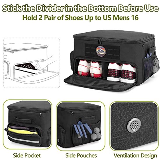 Golf Trunk Organizer met Apart Compartment voor Schoenen en Accessoires van GOLF — afbeelding 4