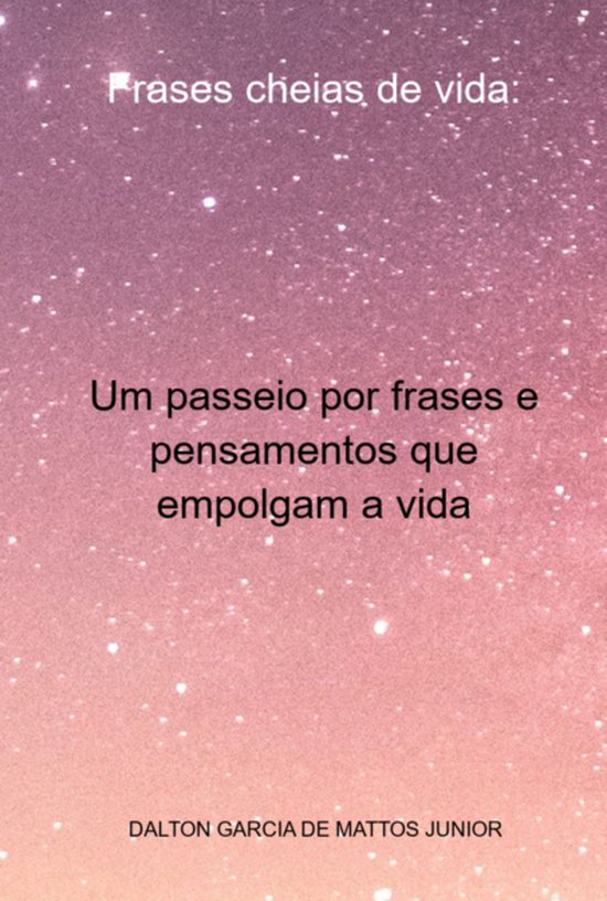 Frases Cheias De Vida: - cover