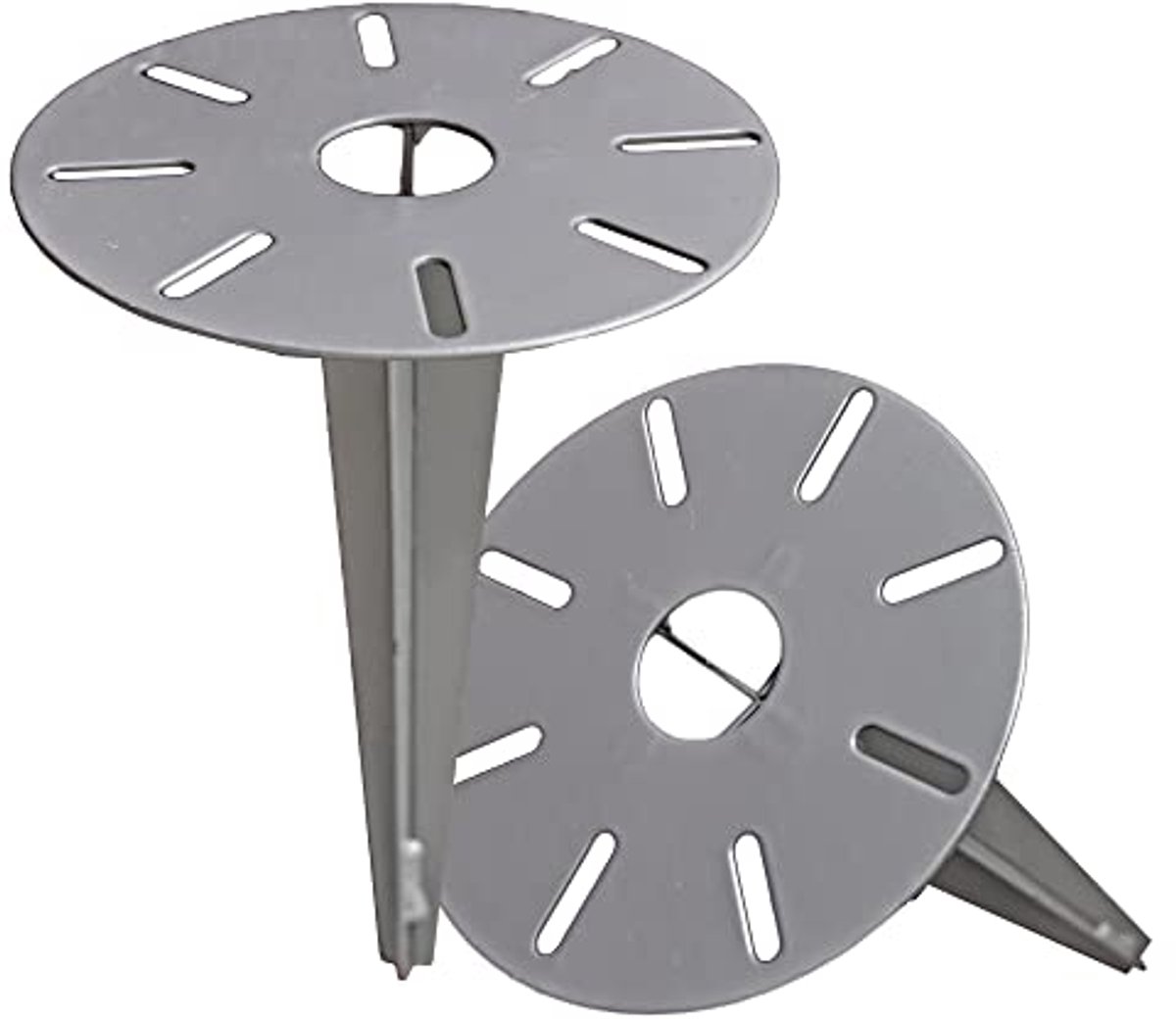 Grondpinnen Ø 18,5 x H 30,5 cm - Stalen Tuinankers voor Lampen en Accessoires