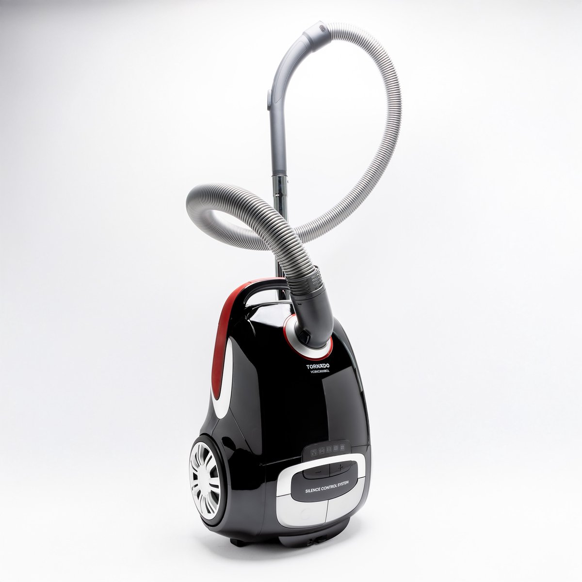 Tornado VCBKC800BCL – Stofzuiger met zak - 800W - 8m snoer - 11m actieradius