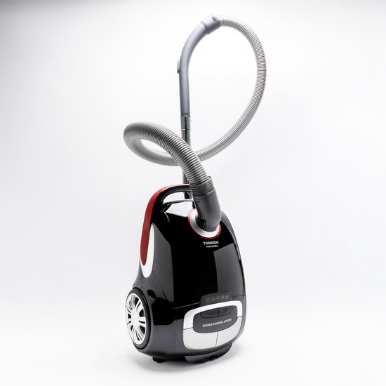 Tornado VCBKC800BCL – Stofzuiger met zak - 800W - 8m snoer - 11m actieradius