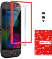 Lot de 2 protections d'écran pour Nintendo Switch 2 - Tempered Glass 9H - Compatible avec station d'accueil - Avec kit d'installation