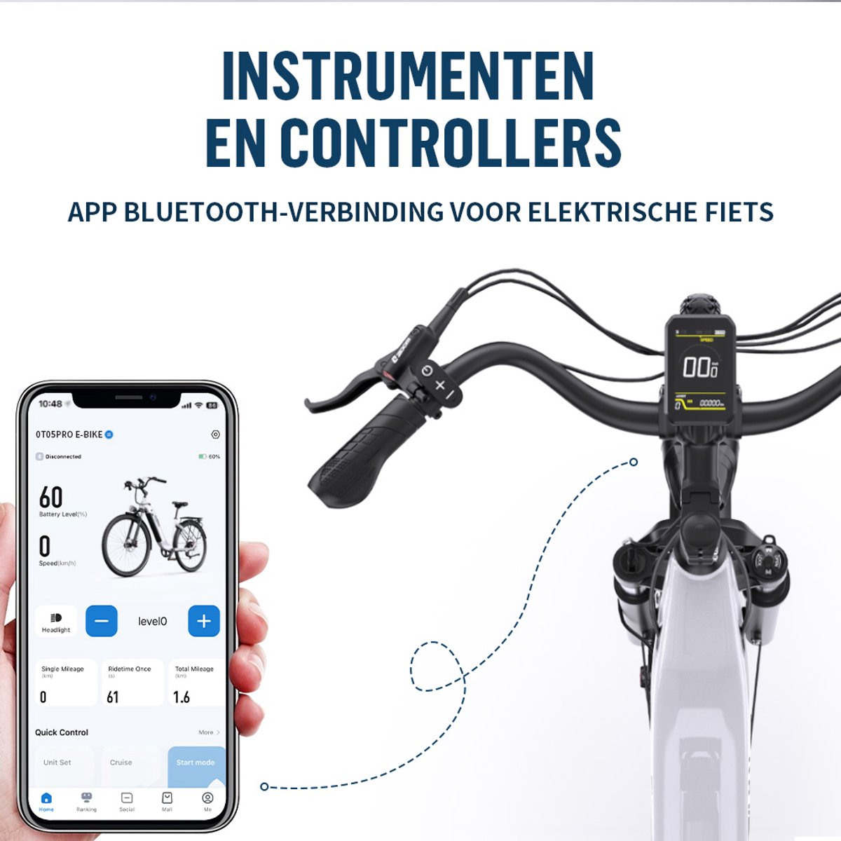 OneSport OT05PRO - 810Wh e-bike met 140km bereik thumbnail 7