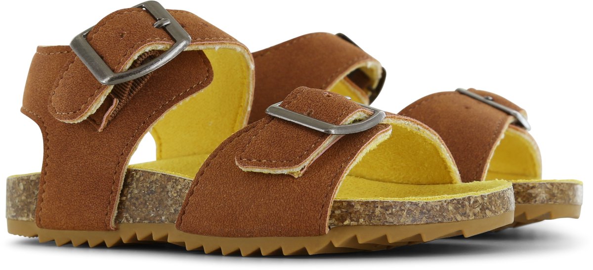 Go Banana's Sandaal – Cognac - Sandalen Kind - Jongens - Cognac - Microleer - Maat 33