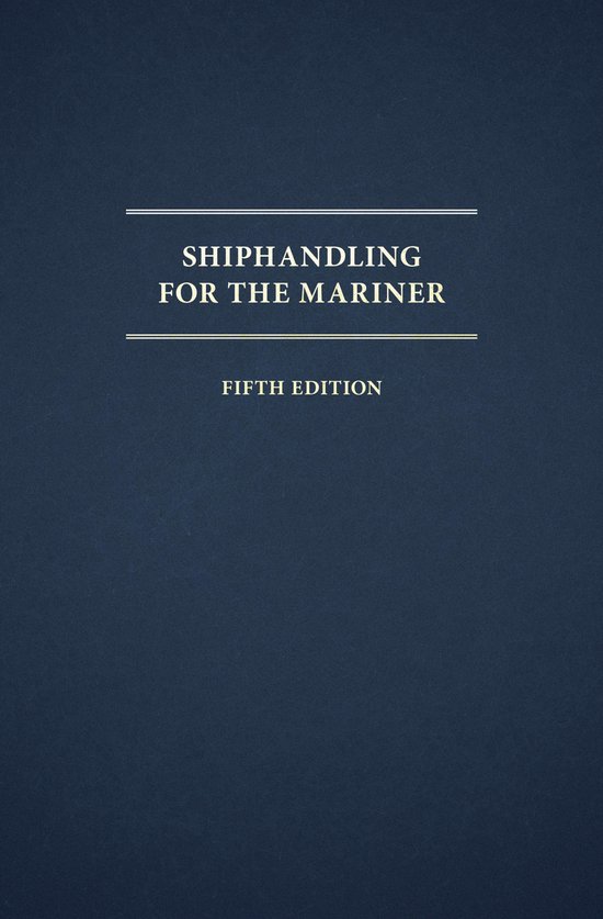 Shiphandling for the Mariner - cover