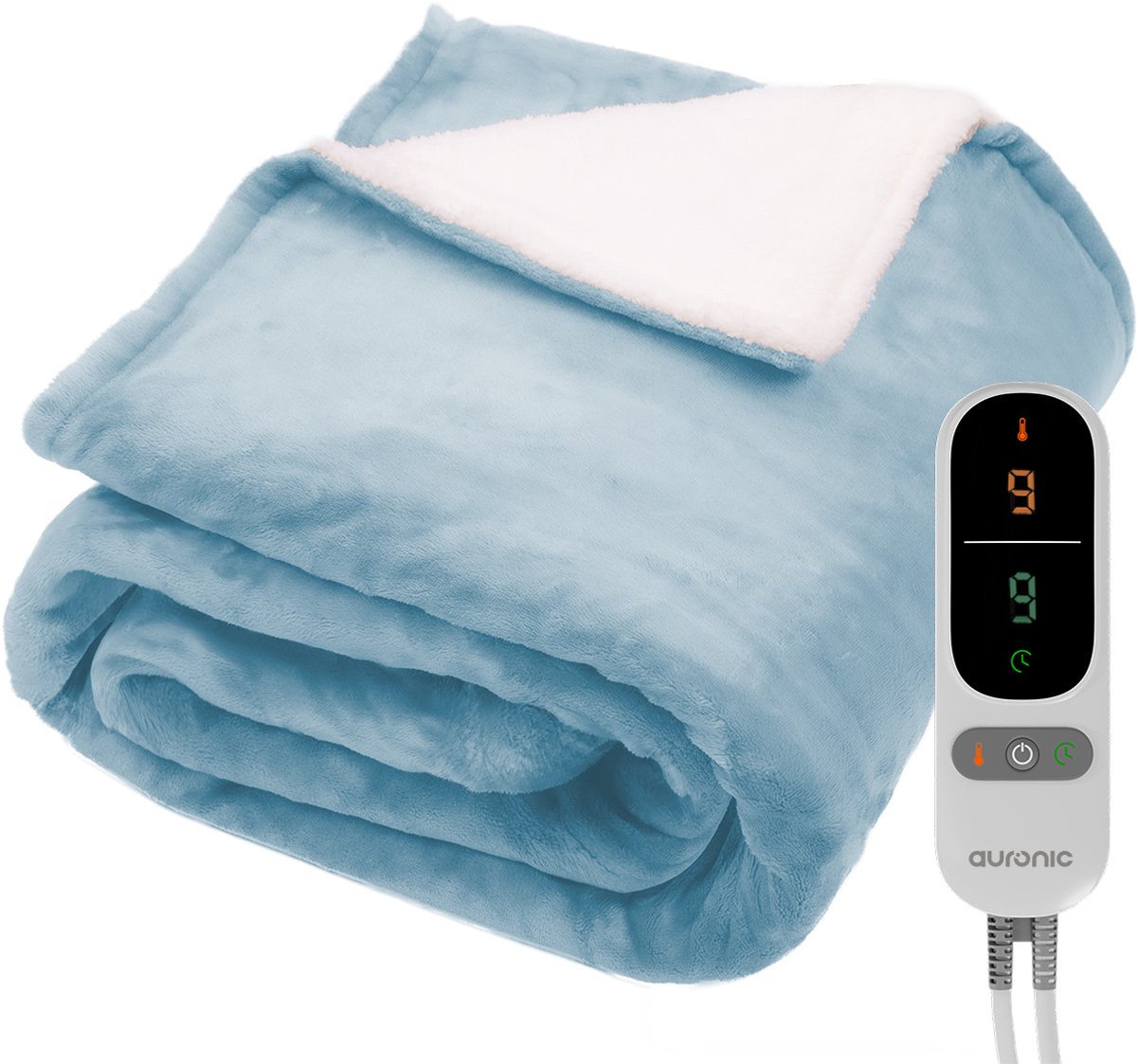 Auronic Elektrische Deken - 200 x 180 cm - 2 Persoons - Auronic - €52,99
