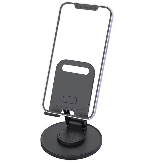 Smartphone & Tablet - Tafelstandaard Bureau - 360 graden Roteerbaar - Tot 7 inch - Tafel Standaard - Table Stand - Telefoonhouder - Telefoonstandaard - Opvouwbaar - Telefoon / GSM/ Mobiel