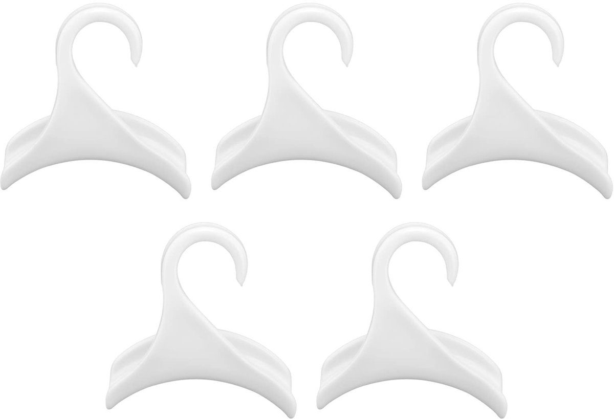 Azomor® Set van 5 stevige handtashaken voor nette opbergruimte in de kast