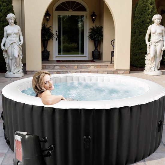 Hot tub - 2 persoons - opblaasbaar en opvouwbaar - 70 cm breed en 65 c