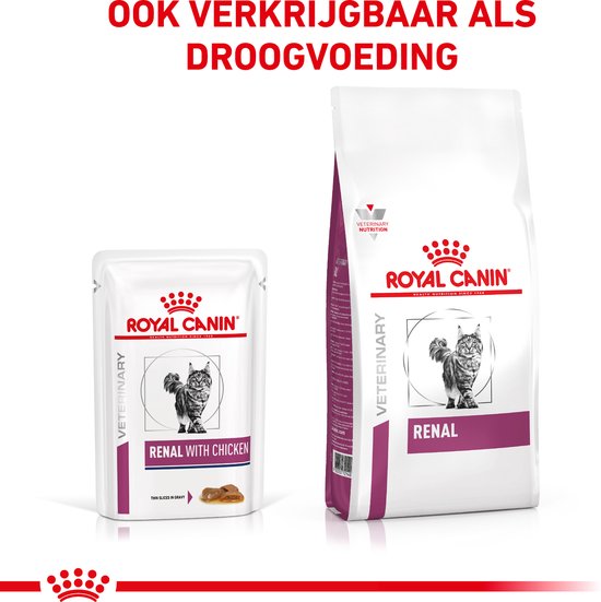 Royal Canin Renal Kip - Kattenvoer - 12 x 85 g