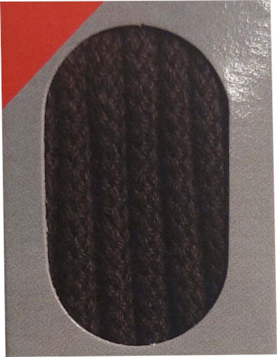 Bob Veter - Donker Bruin - Sport Rond - Koord Veters - Lengte 75 cm - Dikte 3 mm - Schoenveter