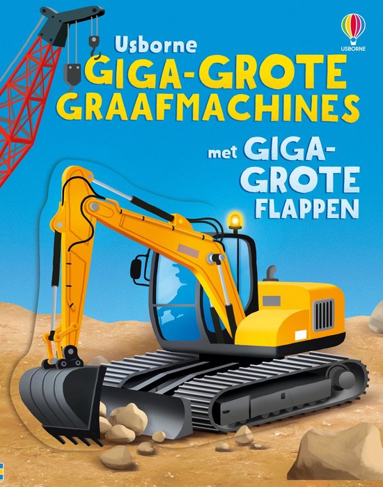 Giga-grote graafmachines met giga-grote flappen - cover