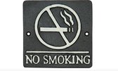 No Smoking Sign Wandbord IJzer Woondecoratie