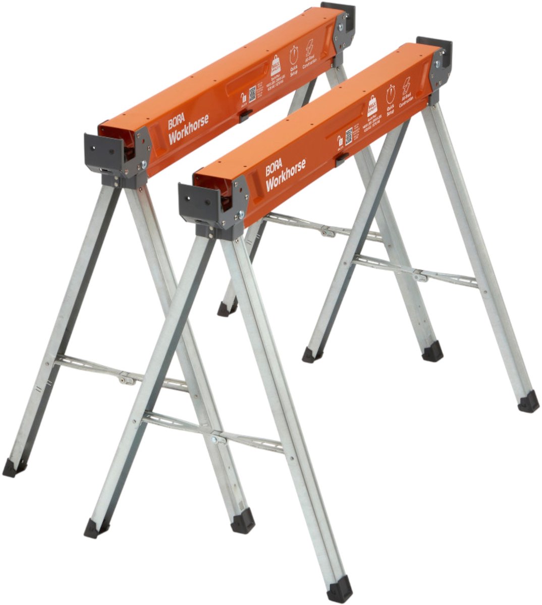 BORA Workhorse X werkbank paar 970 x 760 mm ( PM-3350T ) 1200 kg totaal draagvermogen