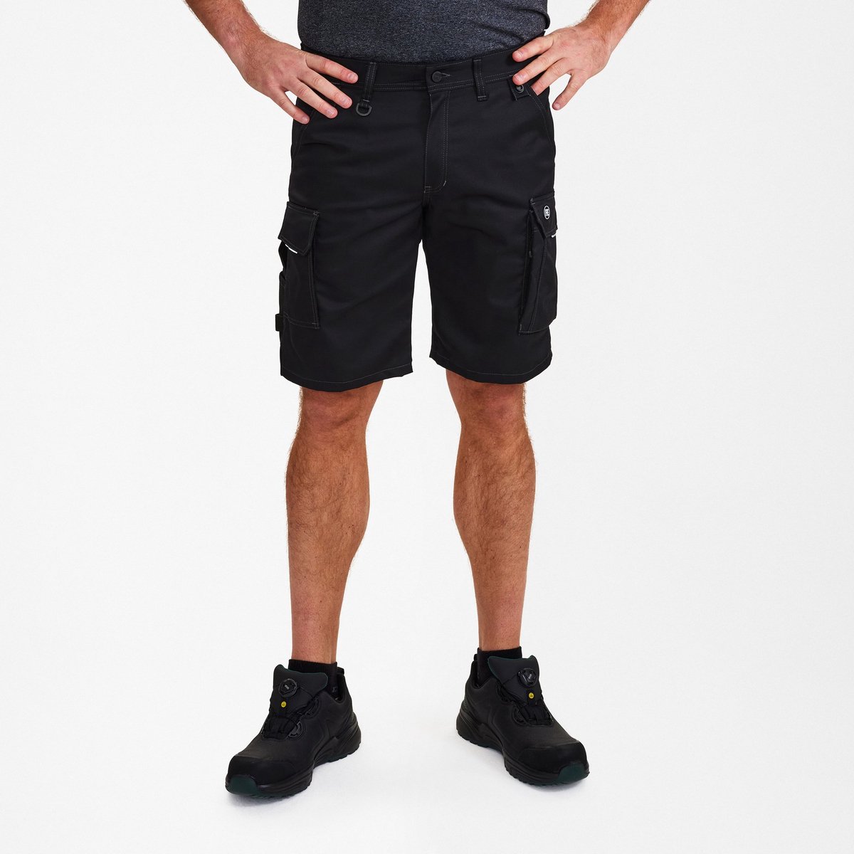 Engel X-treme werkshorts van stretchstof 6360-186 - Black - 60
