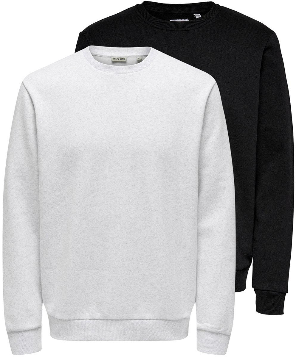 Only & Sons Heren sweatshirt 2 pack Ceres