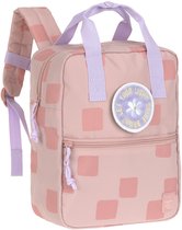 Lässig sac à dos pour enfants - mini sac à dos carré - rose - Pattern Party