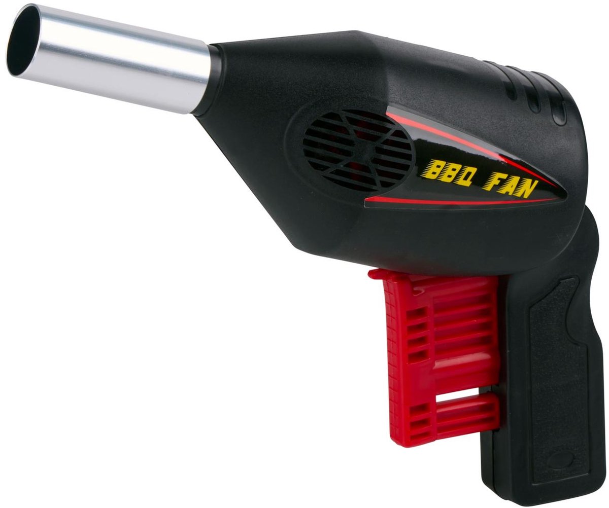 Alpina bbq ventilator - zwart, 21 cm
