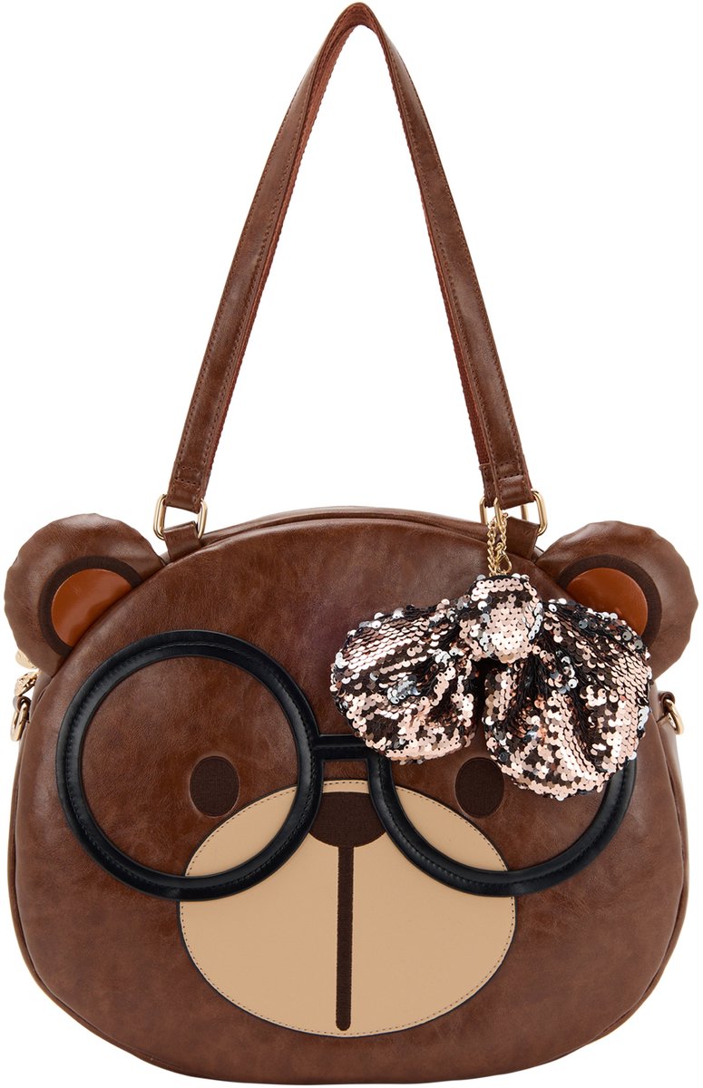 myMo pop Cream Bear handtas handtas