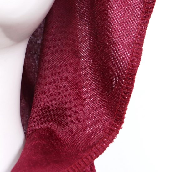 Joya Kids ® Manteaux de Luxe Adultes avec capuche 170 cm | Costume pour le carnaval d'Halloween | Vampire à Cape rouge foncé | Déguisements pour Adultes | Mesdames et Messieurs | Rouge foncé | 170 cm de long