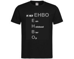 T-shirt unisexe Adultes Fun - Festival - Carnaval - Foire - Fête - Drôle - Week-end - Vin - Texte « J'ai des Premiers secours , beaucoup de Bières » sur le devant | manche courte | Noir / blanc / gris | taille XL