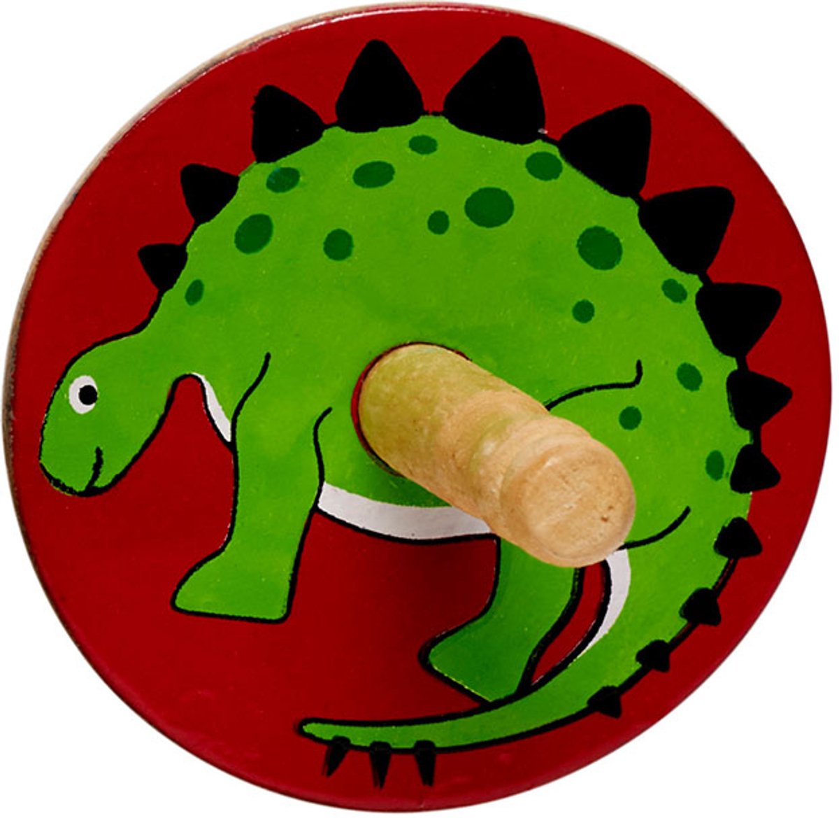 Lanka Kade Houten Tol - Dinosaurus - Houten Speelgoed - Vanaf 3 jaar