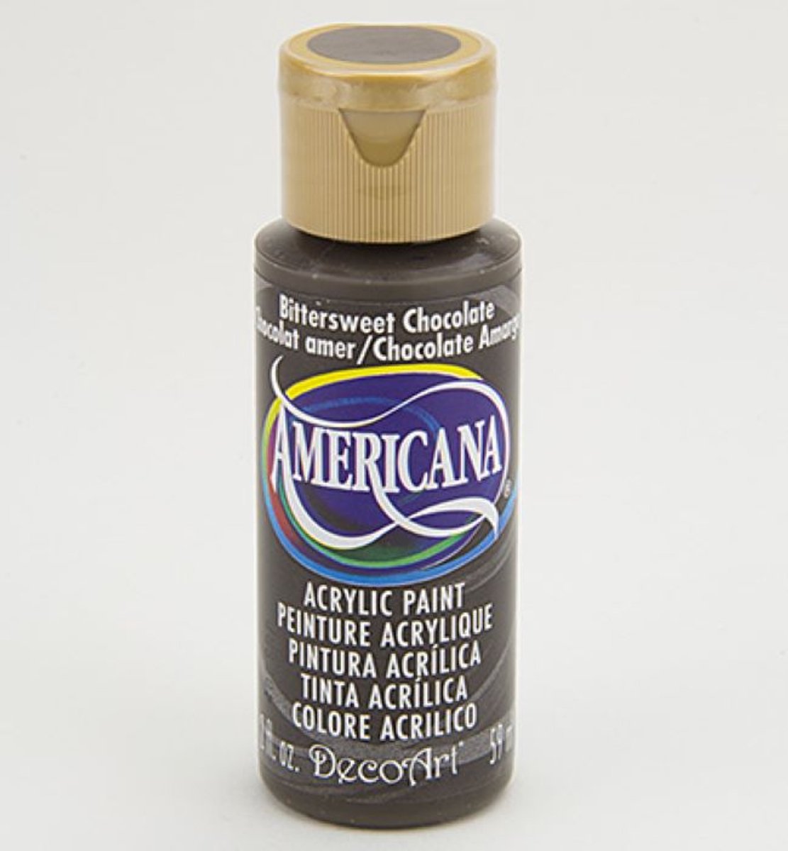 Americana Acrylics 59ml, Bittersweet Chocolate